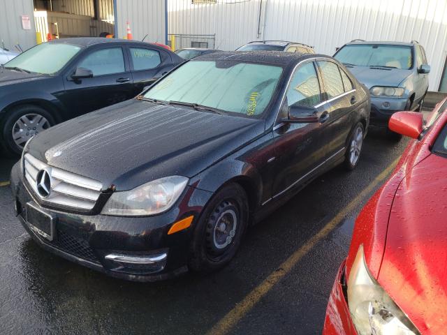 Photo 1 VIN: WDDGF4HBXCR218625 - MERCEDES-BENZ C 250 