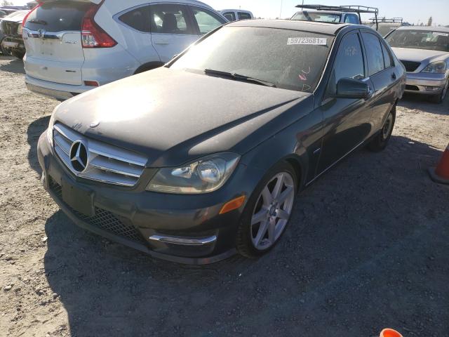 Photo 1 VIN: WDDGF4HBXCR220472 - MERCEDES-BENZ C 250 