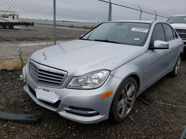 Photo 1 VIN: WDDGF4HBXCR221203 - MERCEDES-BENZ C 250 