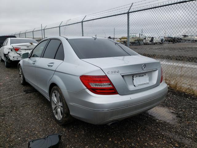 Photo 2 VIN: WDDGF4HBXCR221203 - MERCEDES-BENZ C 250 