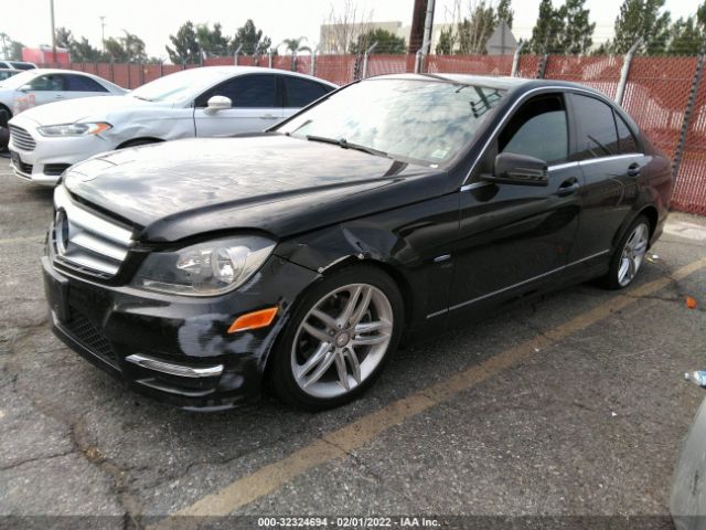 Photo 1 VIN: WDDGF4HBXCR222948 - MERCEDES-BENZ C-CLASS 