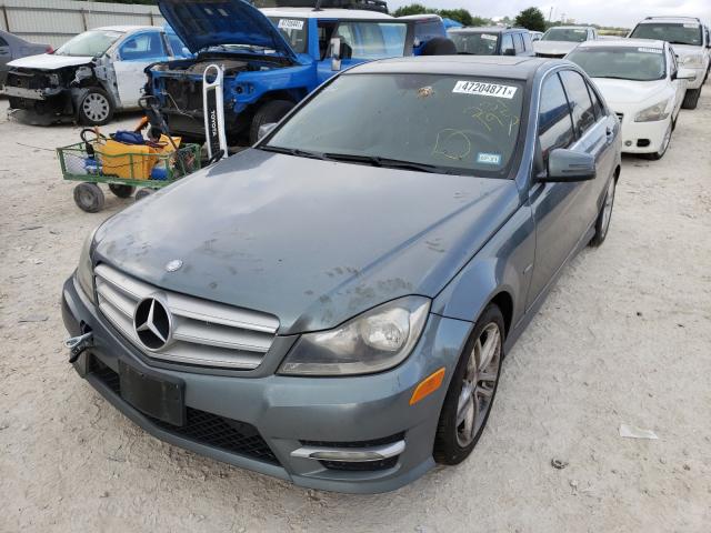 Photo 1 VIN: WDDGF4HBXCR231195 - MERCEDES-BENZ C 250 