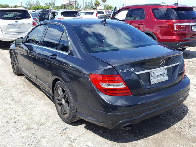 Photo 2 VIN: WDDGF4HBXCR240494 - MERCEDES-BENZ C 250 