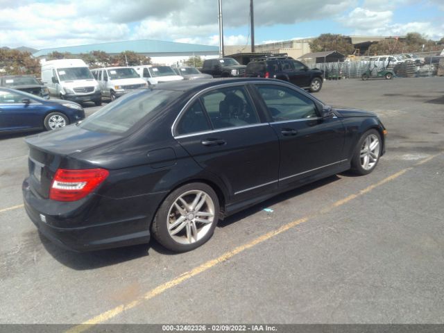 Photo 3 VIN: WDDGF4HBXDA801597 - MERCEDES-BENZ C-CLASS 