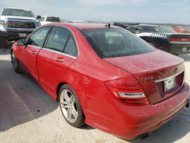 Photo 2 VIN: WDDGF4HBXDA826113 - MERCEDES-BENZ C 250 