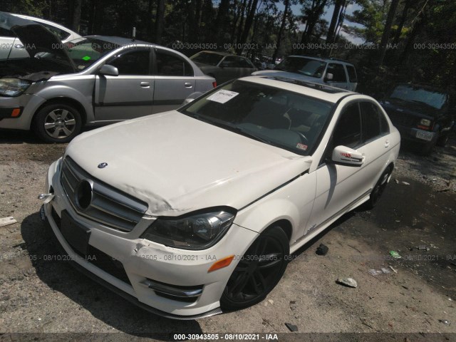 Photo 1 VIN: WDDGF4HBXDA827956 - MERCEDES-BENZ C-CLASS 