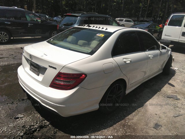 Photo 3 VIN: WDDGF4HBXDA827956 - MERCEDES-BENZ C-CLASS 