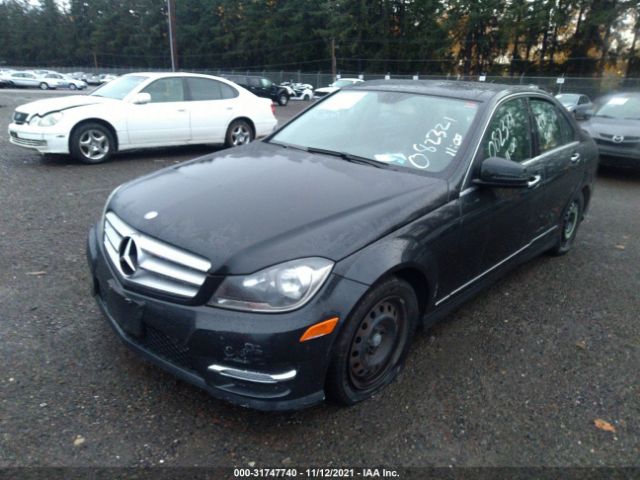 Photo 1 VIN: WDDGF4HBXDA869639 - MERCEDES-BENZ C-CLASS 