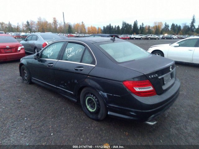 Photo 2 VIN: WDDGF4HBXDA869639 - MERCEDES-BENZ C-CLASS 