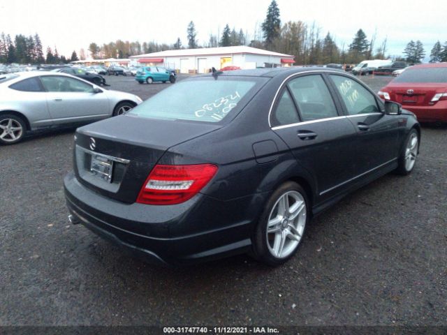 Photo 3 VIN: WDDGF4HBXDA869639 - MERCEDES-BENZ C-CLASS 