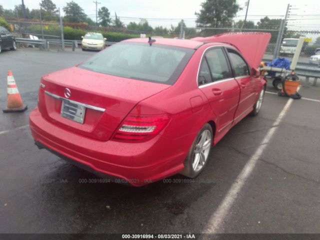 Photo 3 VIN: WDDGF4HBXDG090500 - MERCEDES-BENZ C-CLASS 