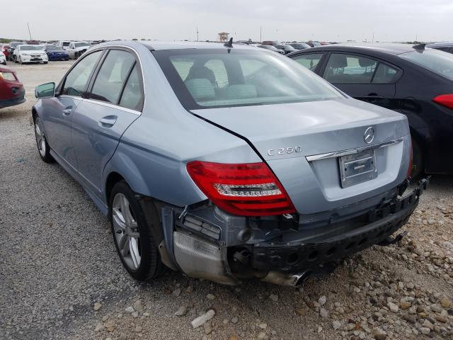 Photo 2 VIN: WDDGF4HBXDR257068 - MERCEDES-BENZ C 250 