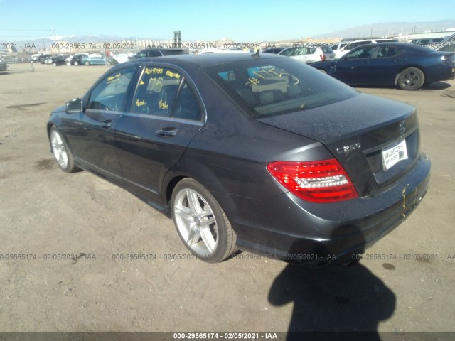 Photo 2 VIN: WDDGF4HBXDR268376 - MERCEDES-BENZ C-CLASS 