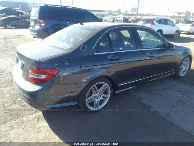 Photo 3 VIN: WDDGF4HBXDR268376 - MERCEDES-BENZ C-CLASS 