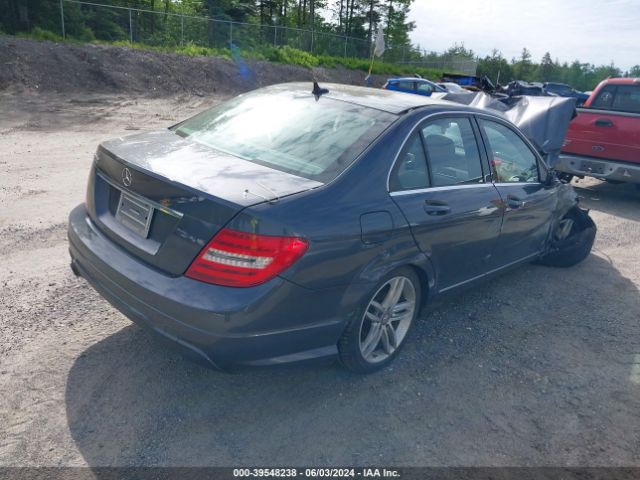 Photo 3 VIN: WDDGF4HBXDR268863 - MERCEDES-BENZ C-CLASS 