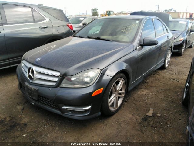 Photo 1 VIN: WDDGF4HBXDR288076 - MERCEDES-BENZ C-CLASS 