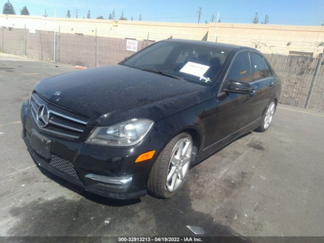 Photo 1 VIN: WDDGF4HBXEA949864 - MERCEDES-BENZ C-CLASS 