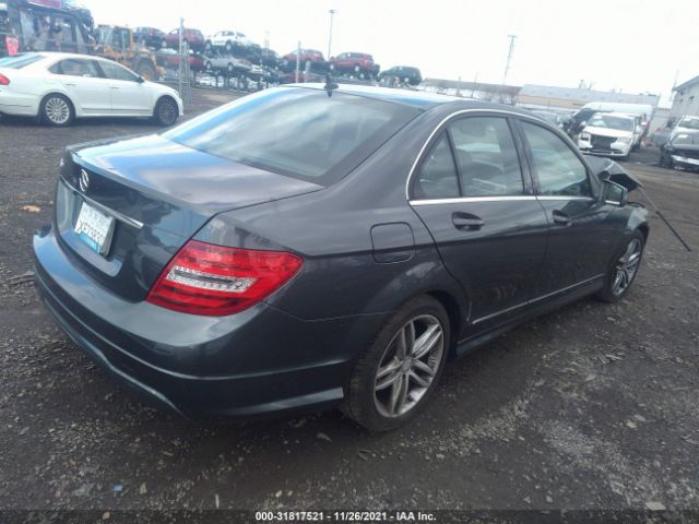 Photo 3 VIN: WDDGF4HBXEA956474 - MERCEDES-BENZ C-CLASS 