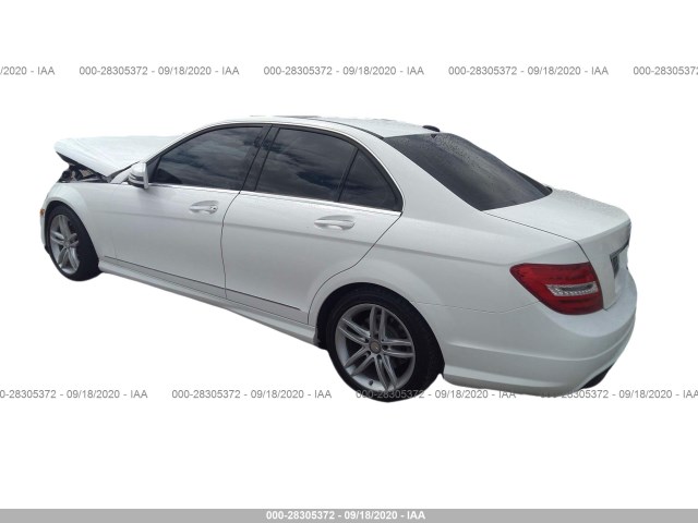 Photo 2 VIN: WDDGF4HBXEA966065 - MERCEDES-BENZ C-CLASS 