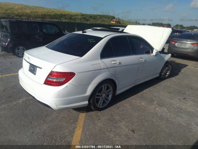 Photo 3 VIN: WDDGF4HBXEG208112 - MERCEDES-BENZ C-CLASS 