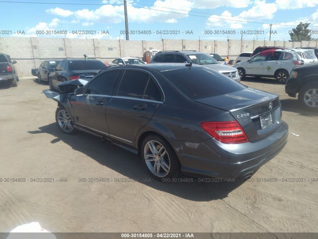 Photo 2 VIN: WDDGF4HBXEG219000 - MERCEDES-BENZ C-CLASS 