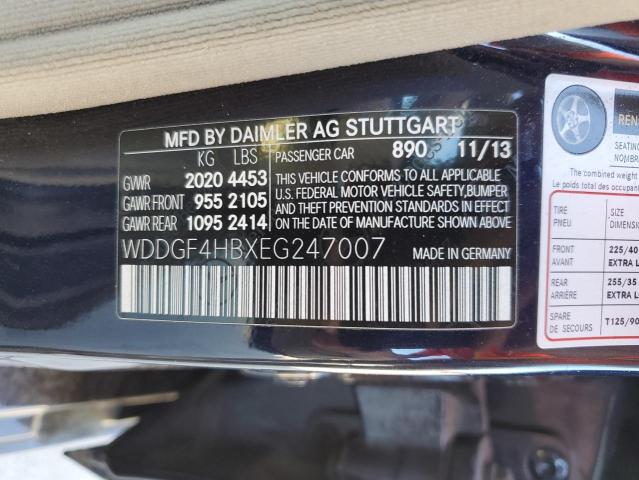 Photo 11 VIN: WDDGF4HBXEG247007 - MERCEDES-BENZ C 250 