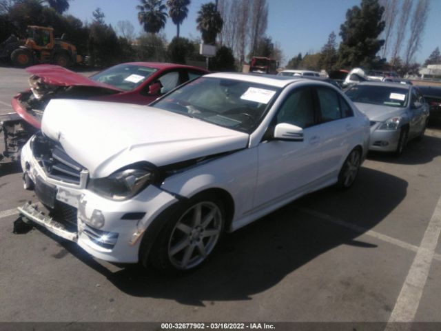 Photo 1 VIN: WDDGF4HBXEG247881 - MERCEDES-BENZ C-CLASS 