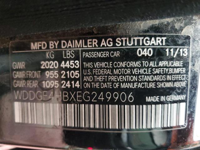 Photo 11 VIN: WDDGF4HBXEG249906 - MERCEDES-BENZ C 250 