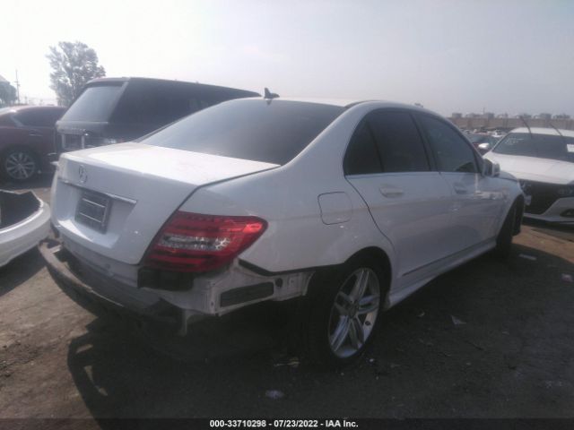 Photo 3 VIN: WDDGF4HBXEG250599 - MERCEDES-BENZ C-CLASS 