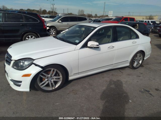 Photo 1 VIN: WDDGF4HBXEG253308 - MERCEDES-BENZ C-CLASS 