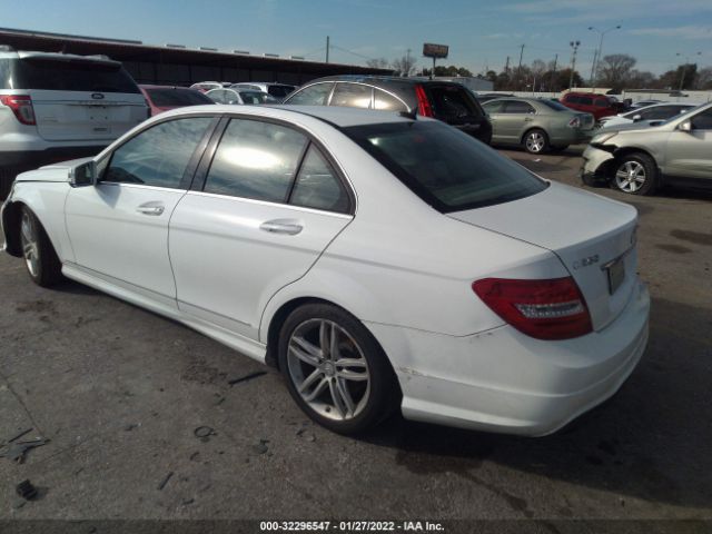 Photo 2 VIN: WDDGF4HBXEG253308 - MERCEDES-BENZ C-CLASS 