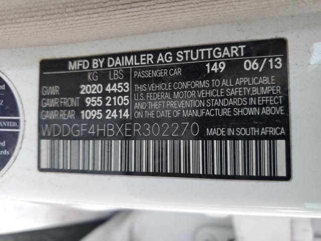 Photo 11 VIN: WDDGF4HBXER302270 - MERCEDES-BENZ C 250 