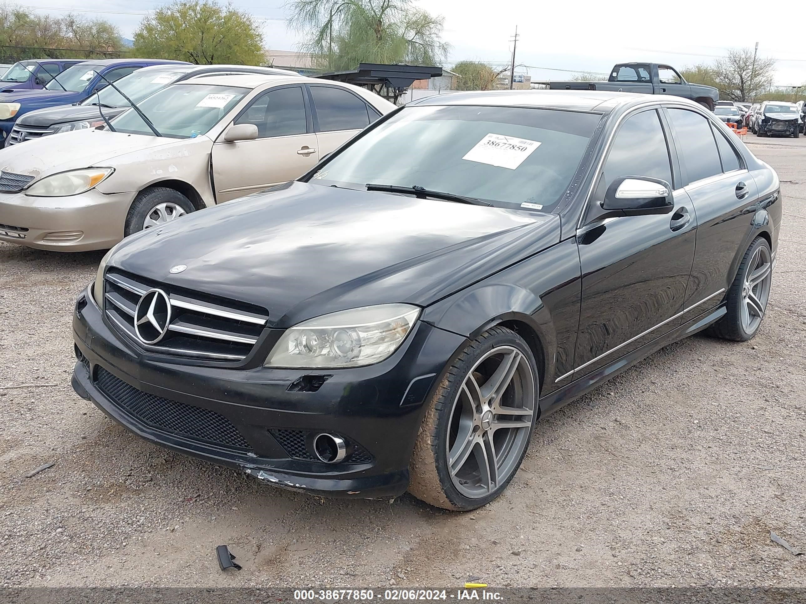 Photo 1 VIN: WDDGF54X08F070212 - MERCEDES-BENZ C-KLASSE 