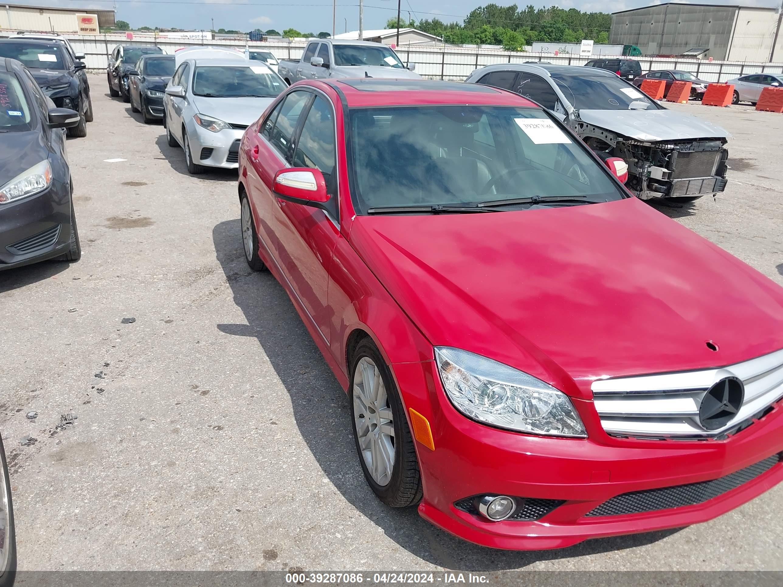 Photo 1 VIN: WDDGF54X09R042815 - MERCEDES-BENZ C-KLASSE 