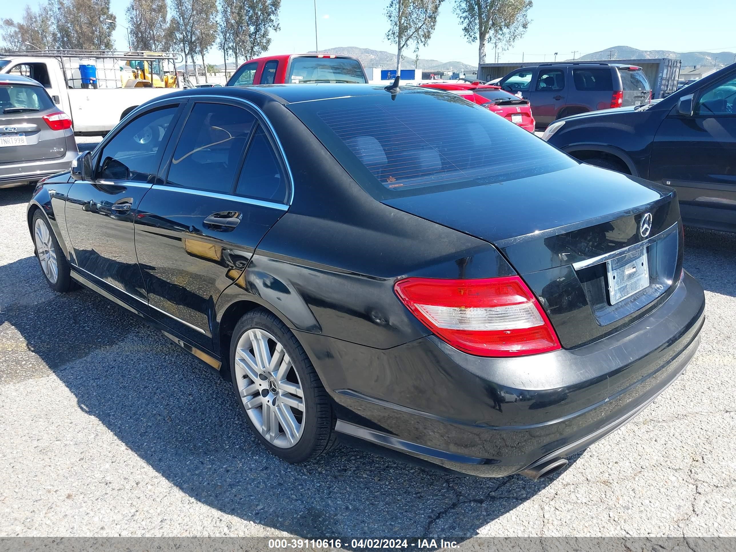 Photo 2 VIN: WDDGF54X09R052809 - MERCEDES-BENZ C-KLASSE 