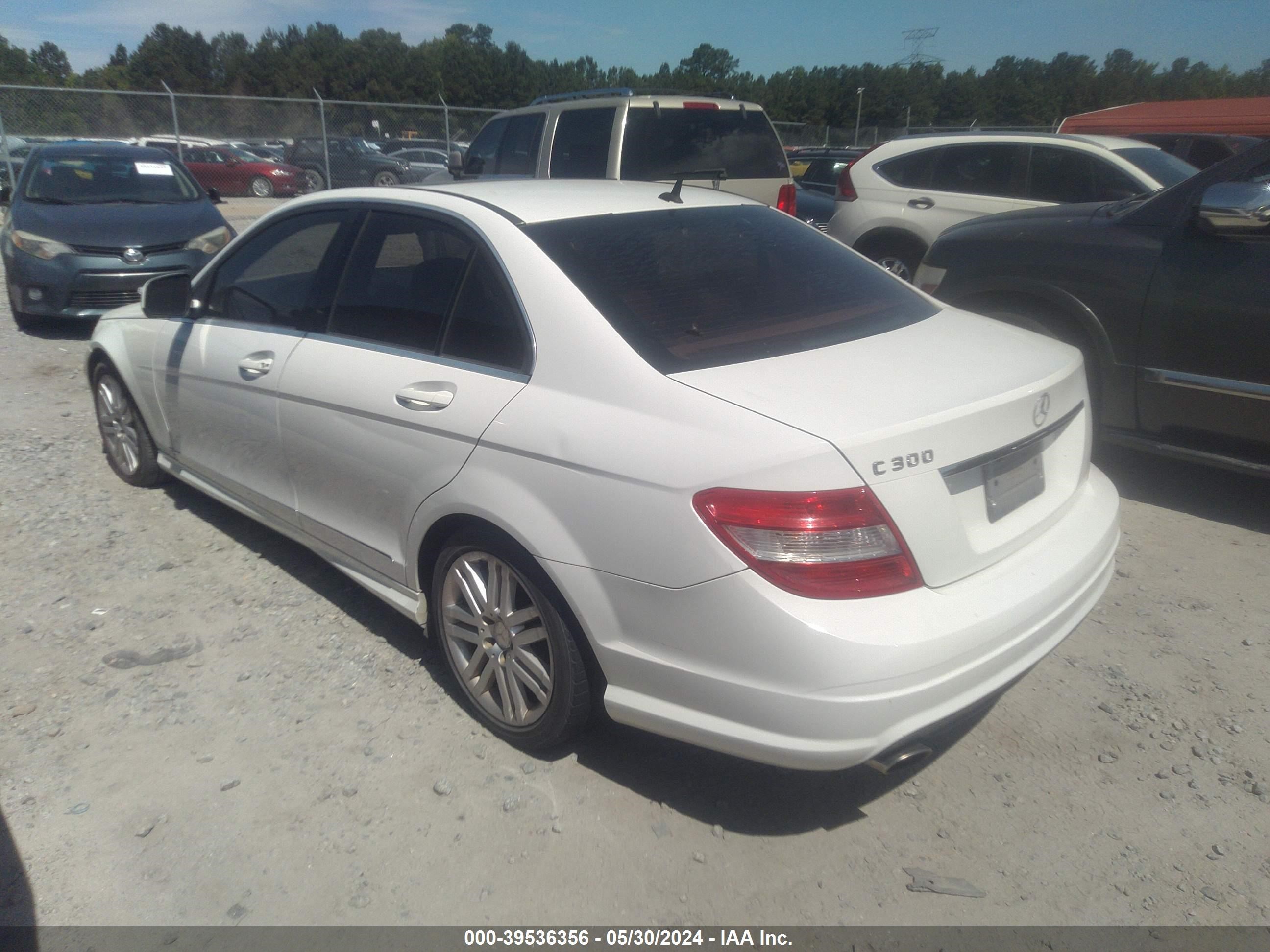 Photo 2 VIN: WDDGF54X19R046663 - MERCEDES-BENZ C-KLASSE 