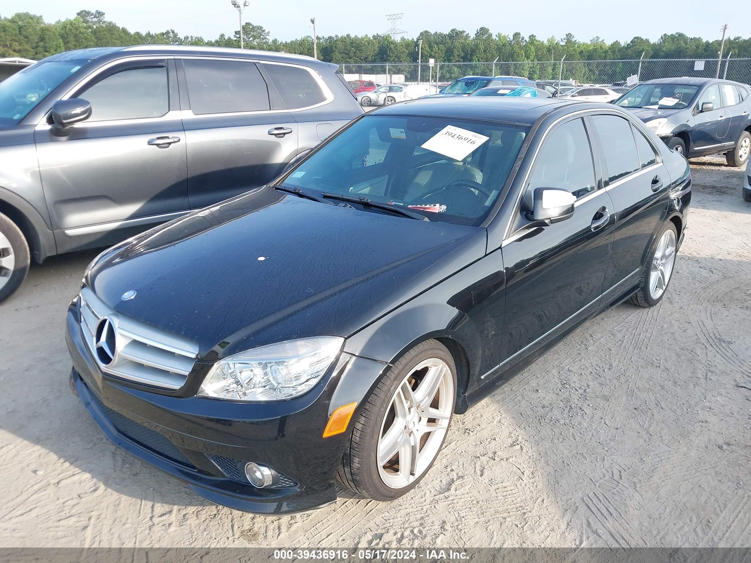 Photo 1 VIN: WDDGF54X29R043190 - MERCEDES-BENZ C-KLASSE 