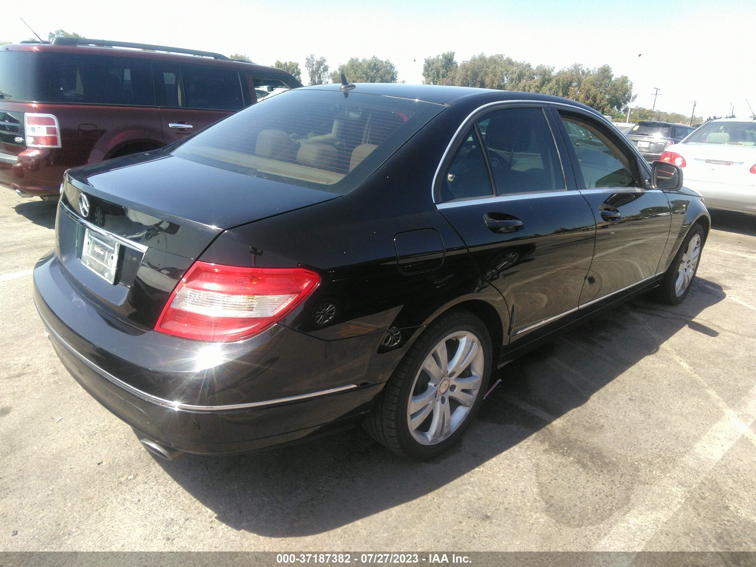 Photo 3 VIN: WDDGF54X29R063729 - MERCEDES-BENZ C-KLASSE 