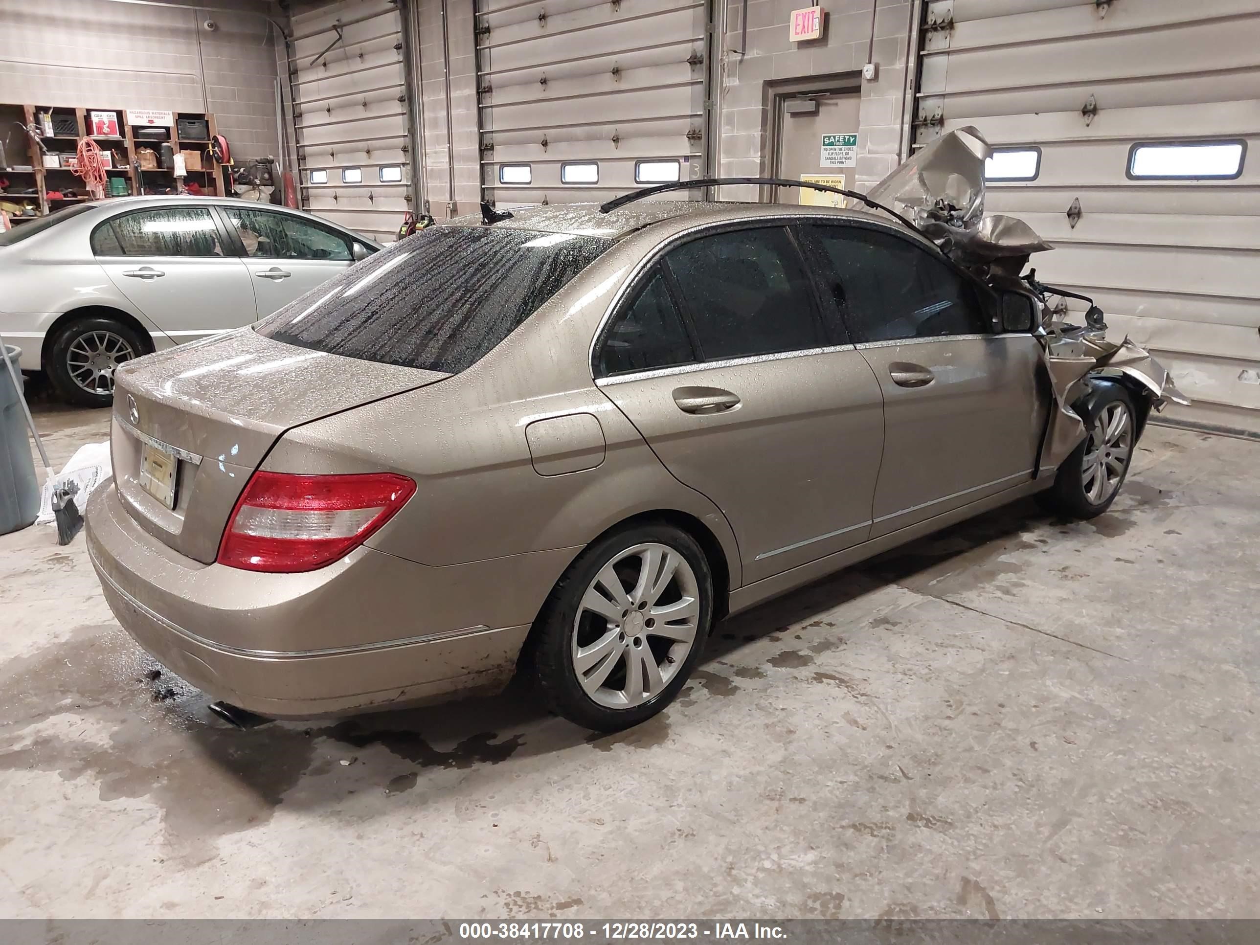 Photo 3 VIN: WDDGF54X38F077218 - MERCEDES-BENZ C-KLASSE 