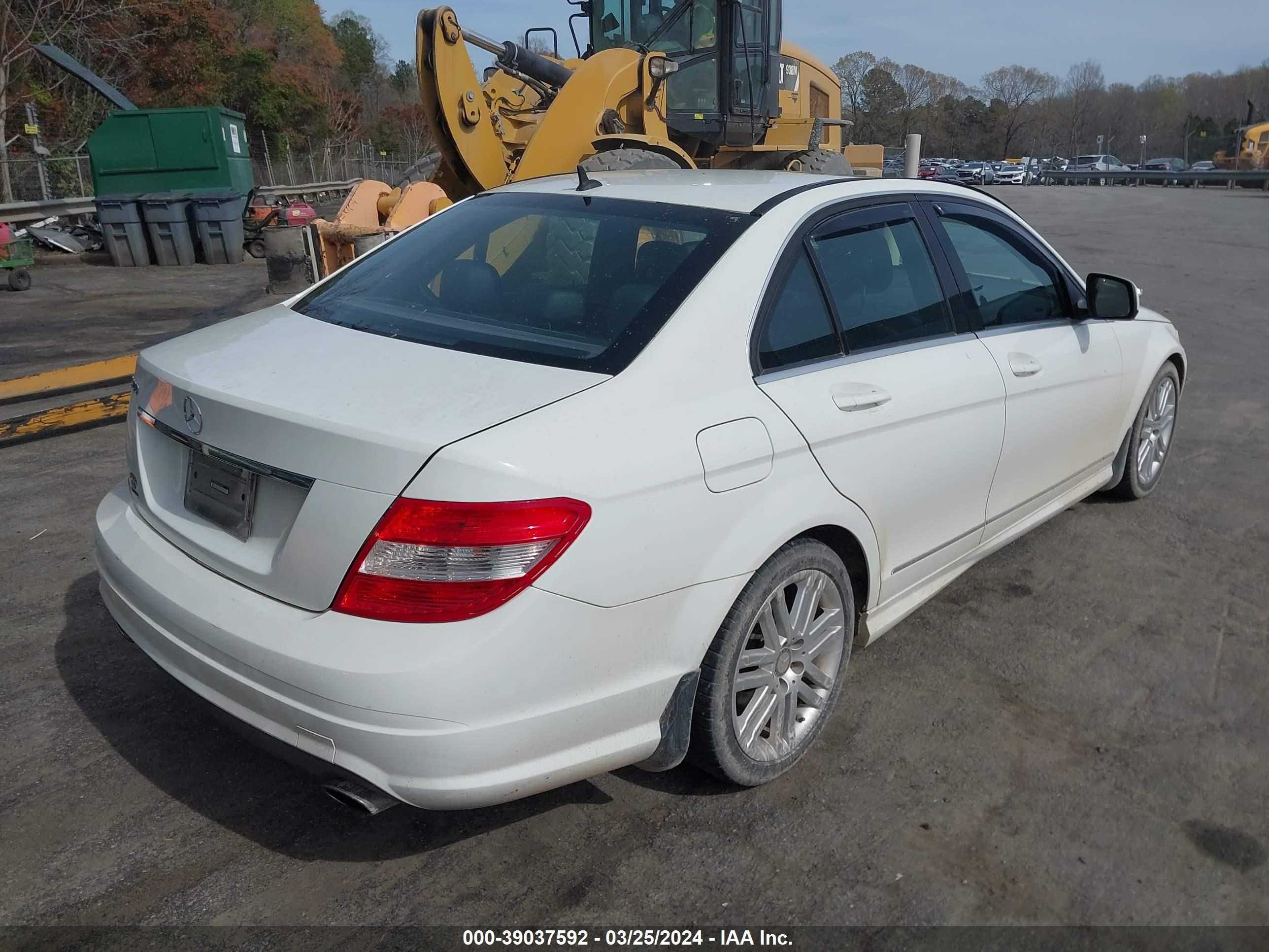 Photo 3 VIN: WDDGF54X39R051847 - MERCEDES-BENZ C-KLASSE 