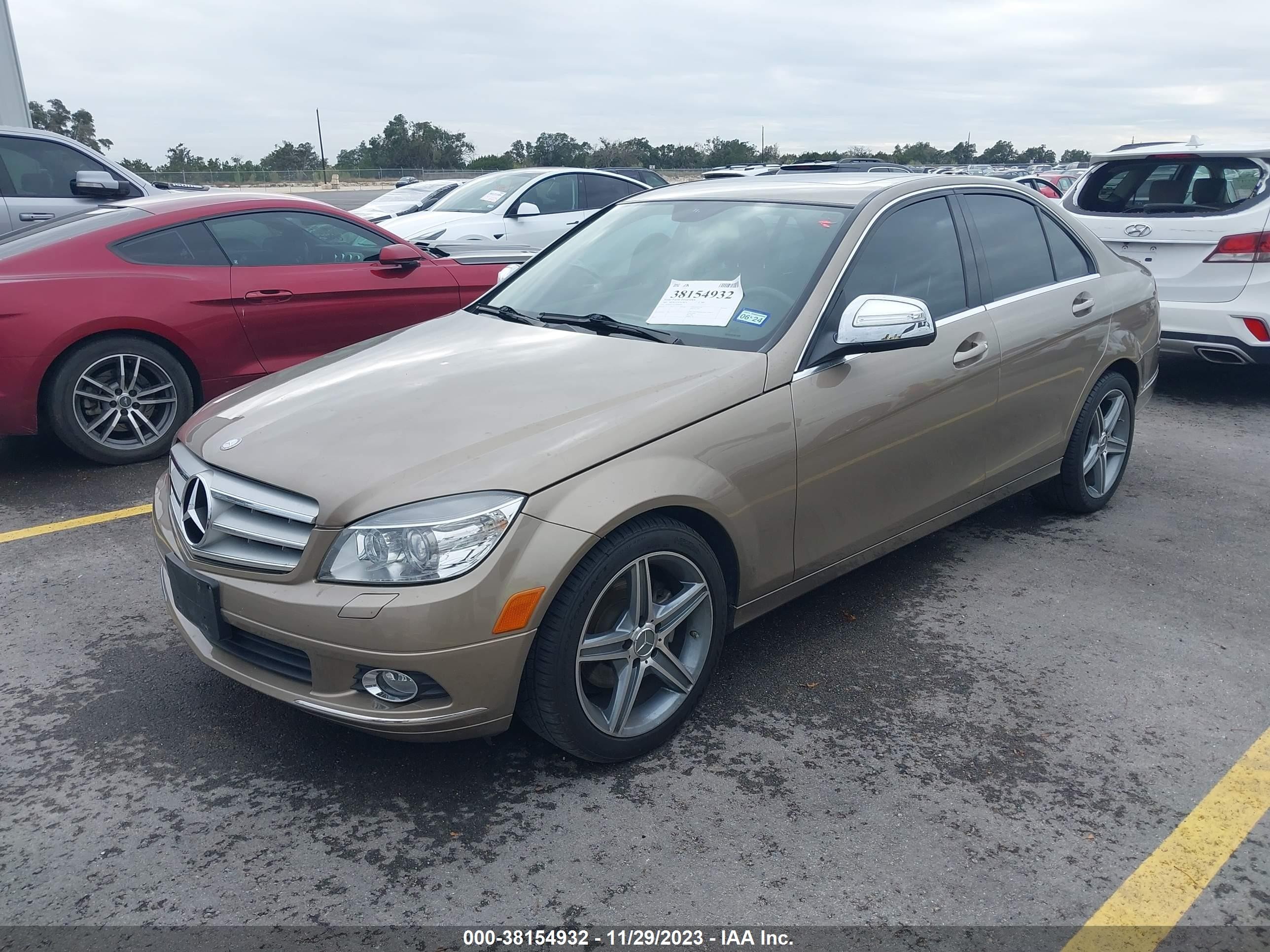 Photo 1 VIN: WDDGF54X39R060483 - MERCEDES-BENZ C-KLASSE 