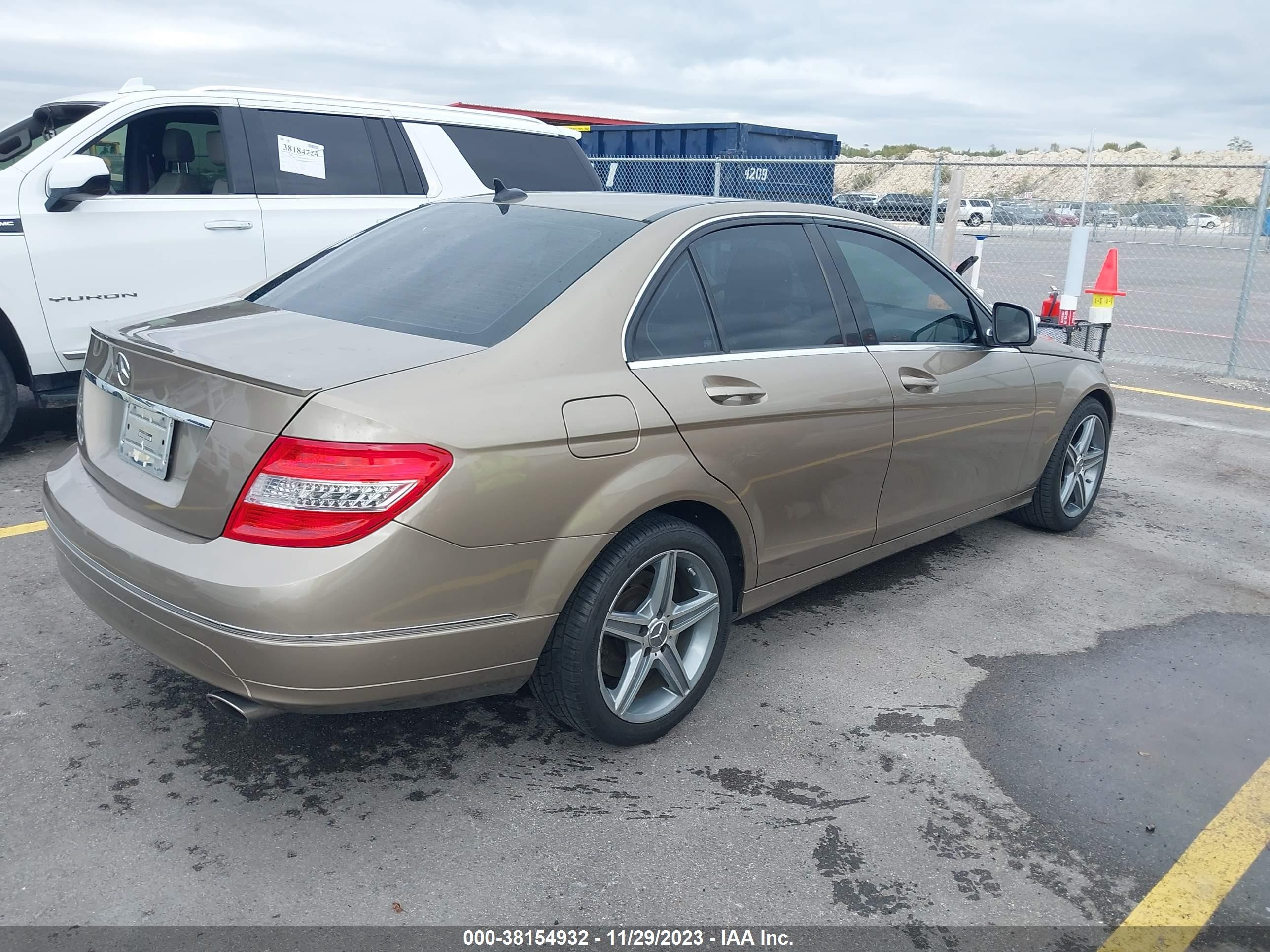 Photo 3 VIN: WDDGF54X39R060483 - MERCEDES-BENZ C-KLASSE 