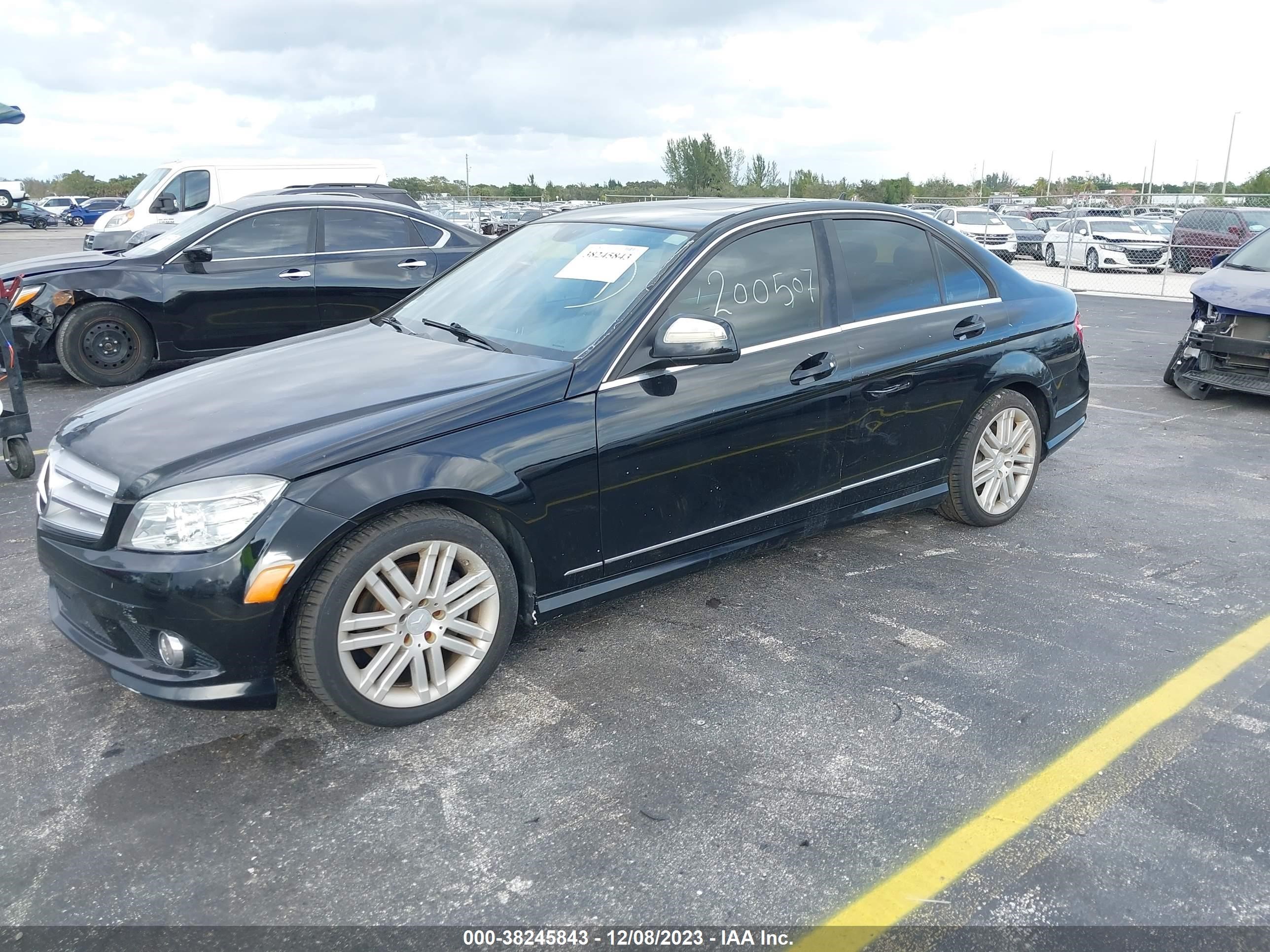 Photo 1 VIN: WDDGF54X58R016208 - MERCEDES-BENZ C-KLASSE 