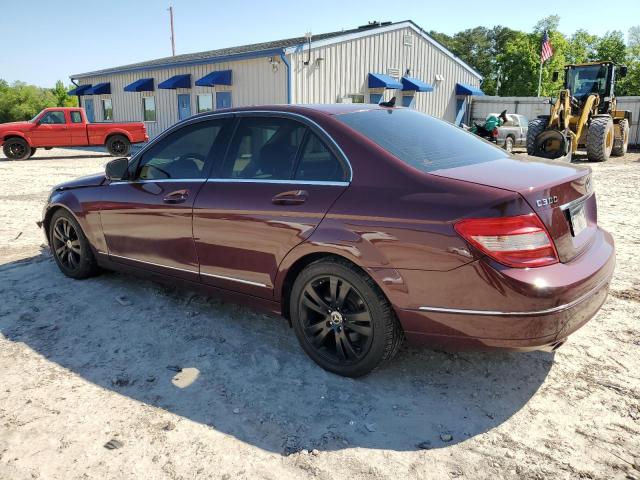 Photo 1 VIN: WDDGF54X68F029289 - MERCEDES-BENZ C-CLASS 