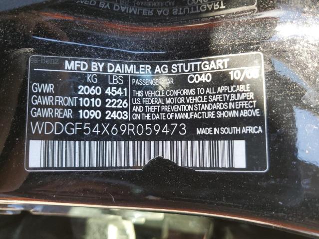 Photo 11 VIN: WDDGF54X69R059473 - MERCEDES-BENZ C-CLASS 