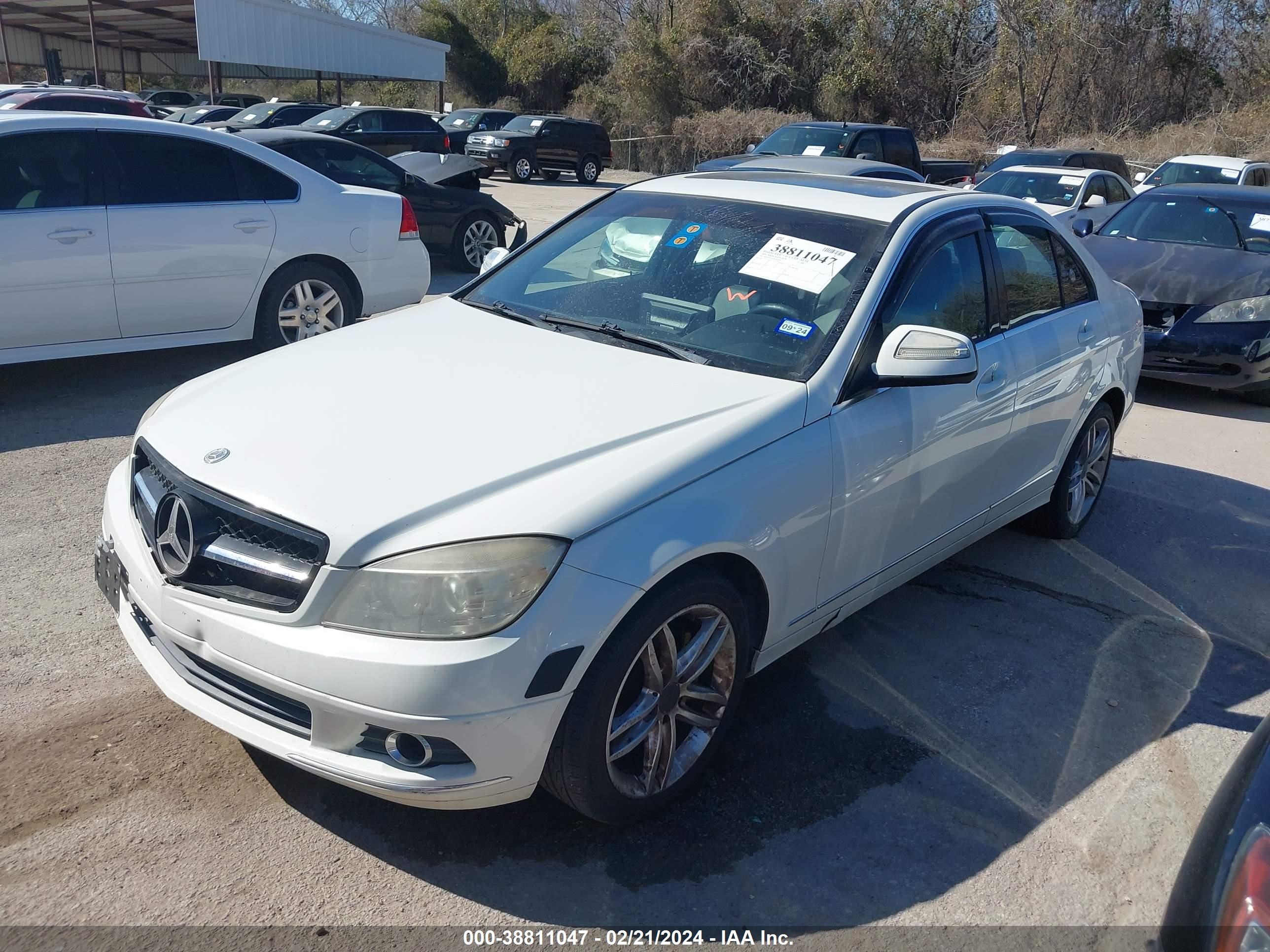 Photo 1 VIN: WDDGF54X78F128493 - MERCEDES-BENZ C-KLASSE 