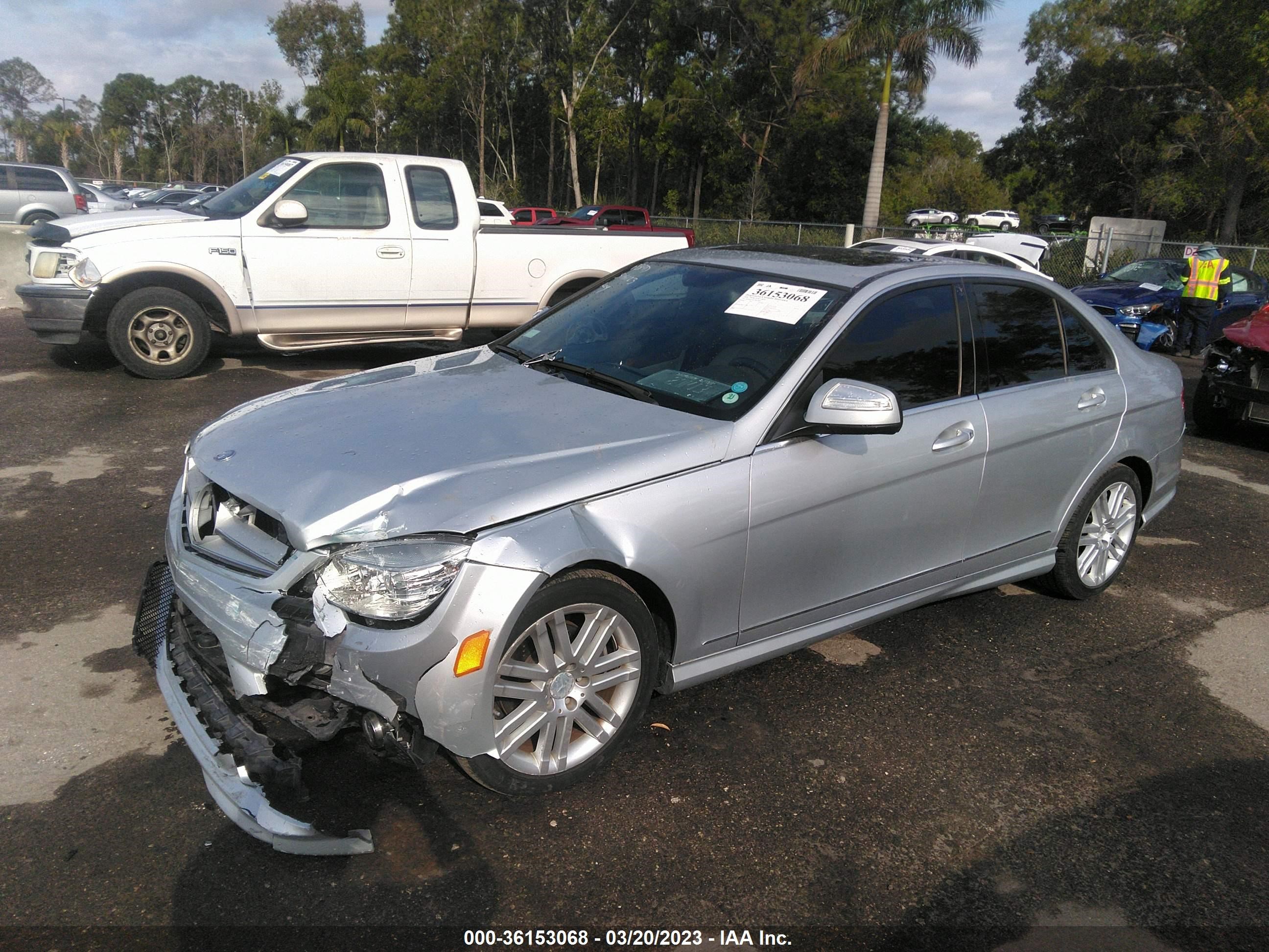 Photo 1 VIN: WDDGF54X79R054816 - MERCEDES-BENZ C-KLASSE 