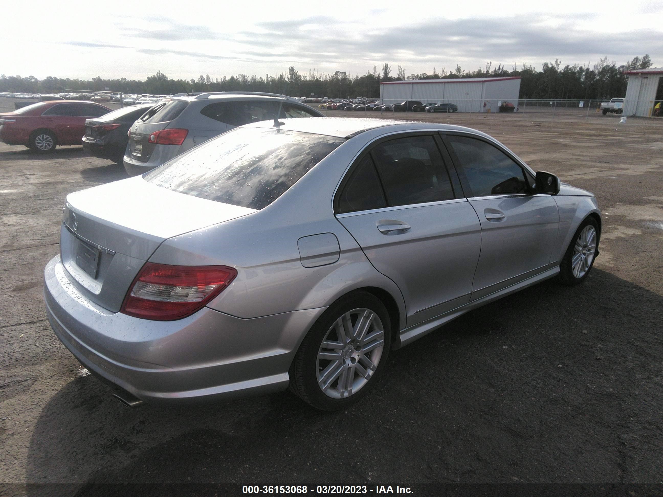 Photo 3 VIN: WDDGF54X79R054816 - MERCEDES-BENZ C-KLASSE 