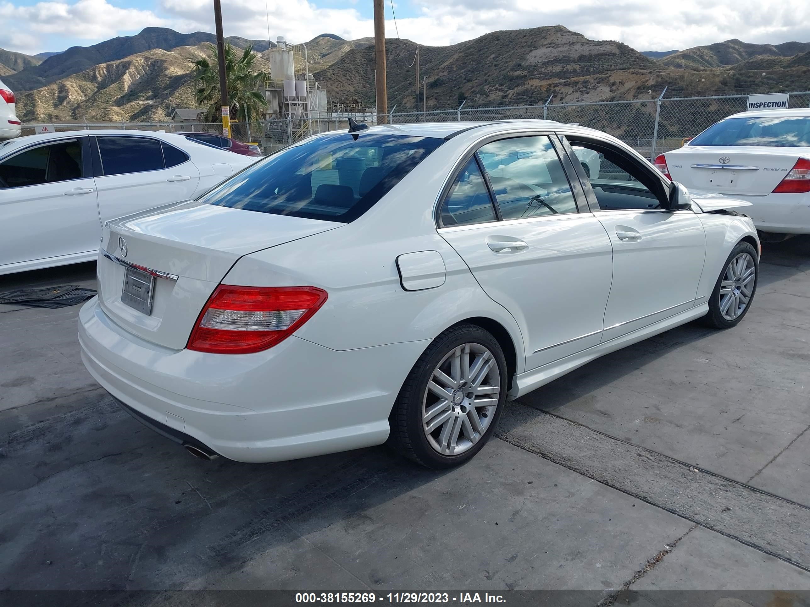 Photo 3 VIN: WDDGF54X89R082057 - MERCEDES-BENZ C-KLASSE 