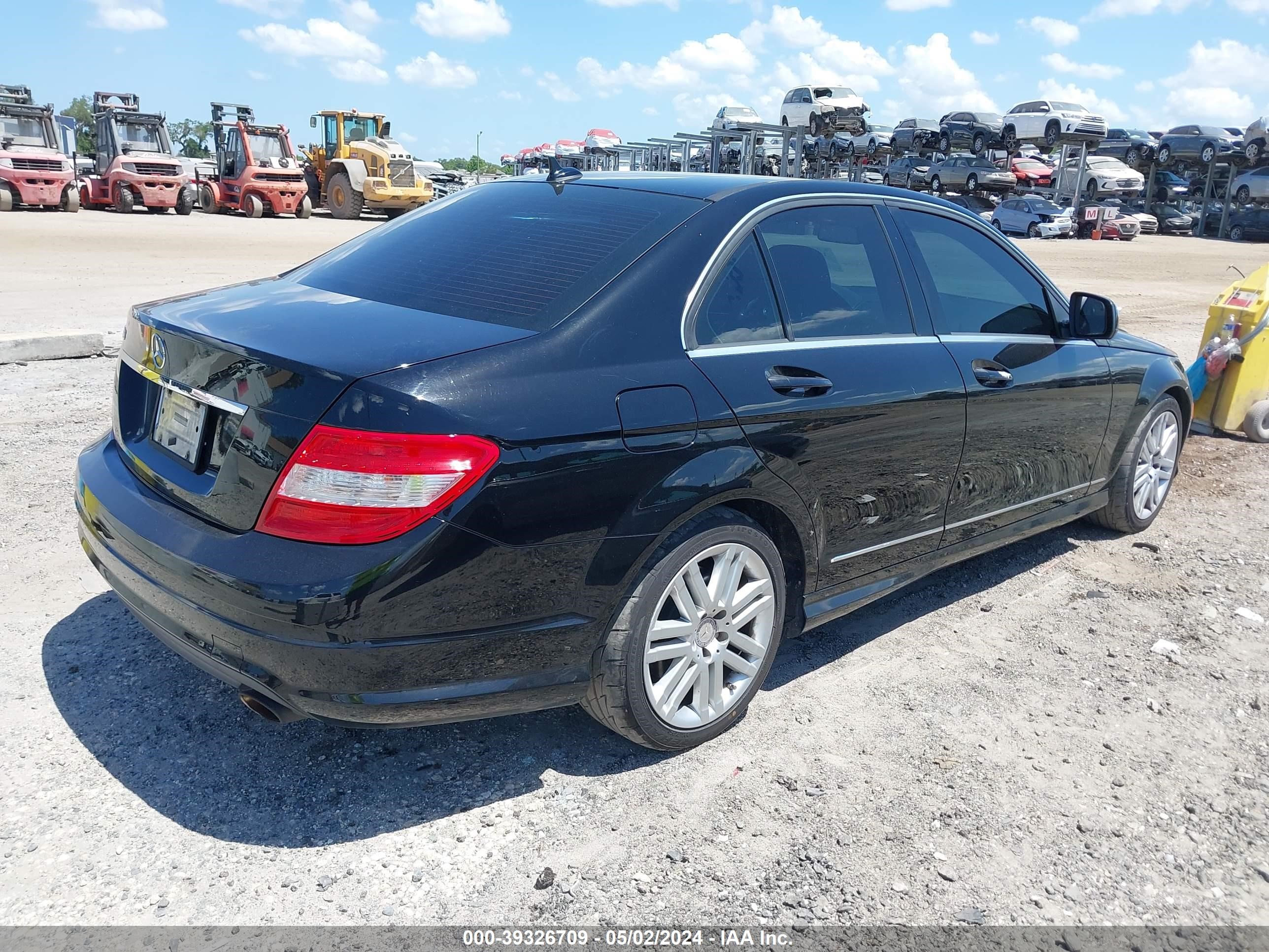 Photo 3 VIN: WDDGF54X99F357940 - MERCEDES-BENZ C-KLASSE 